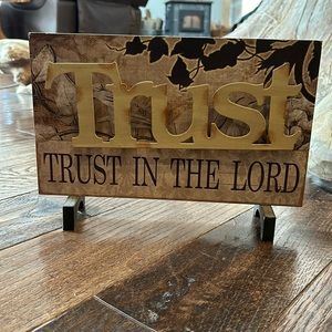 3 Home decor plaques.